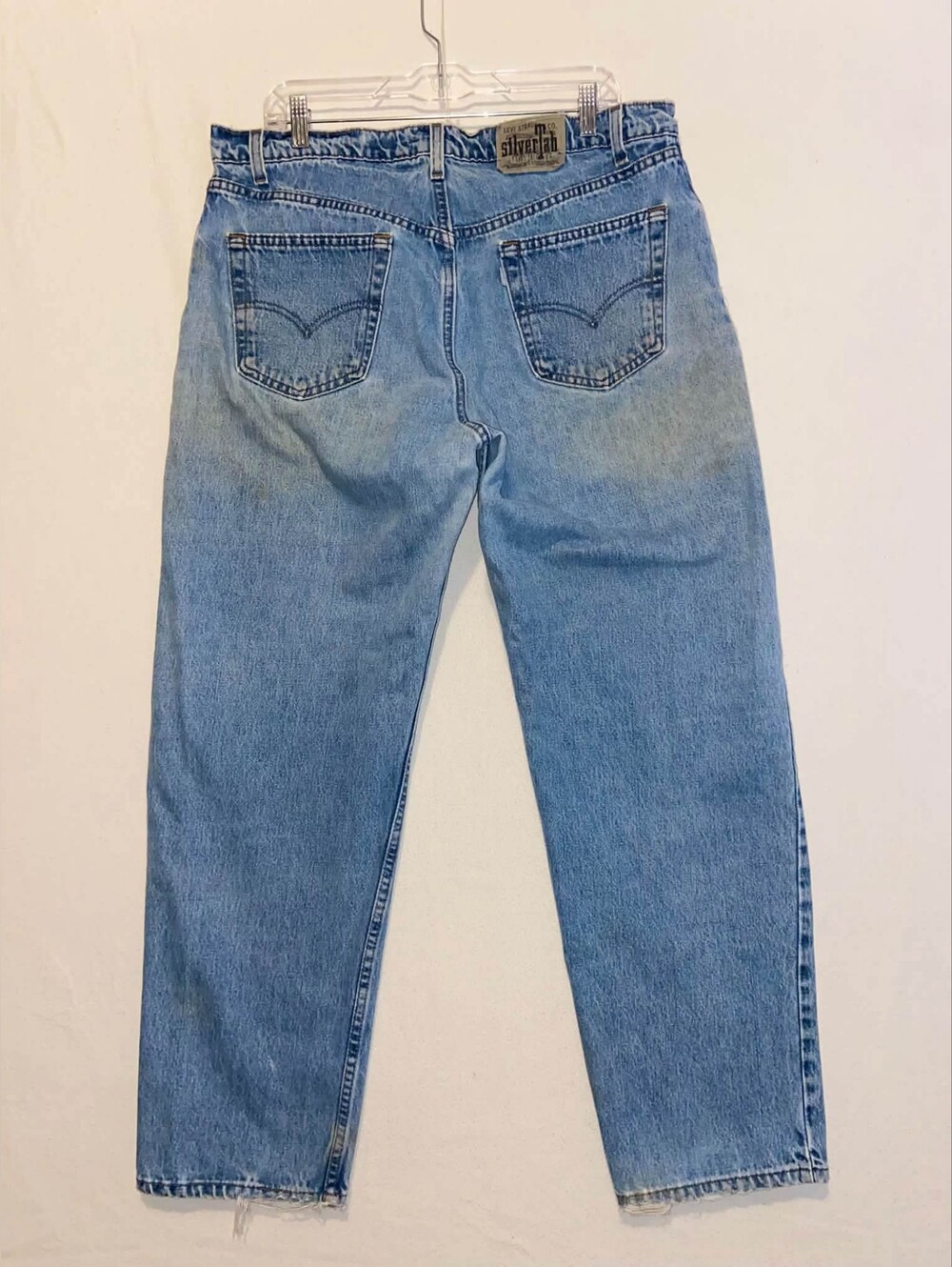Vintage Levi's Silver Tabs Men’s Light Blue Relaxed Fit Jeans